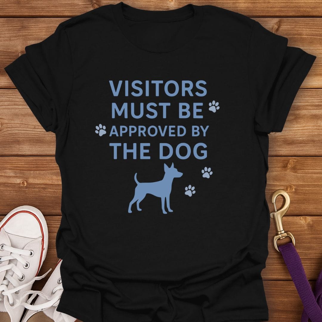 Approved by the Dog T-Shirt Black / S