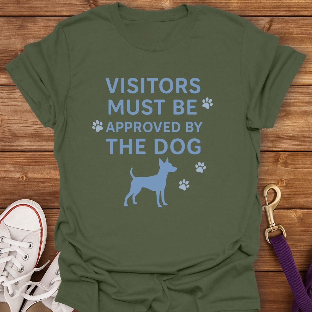 Approved by the Dog T-Shirt Military Green / S