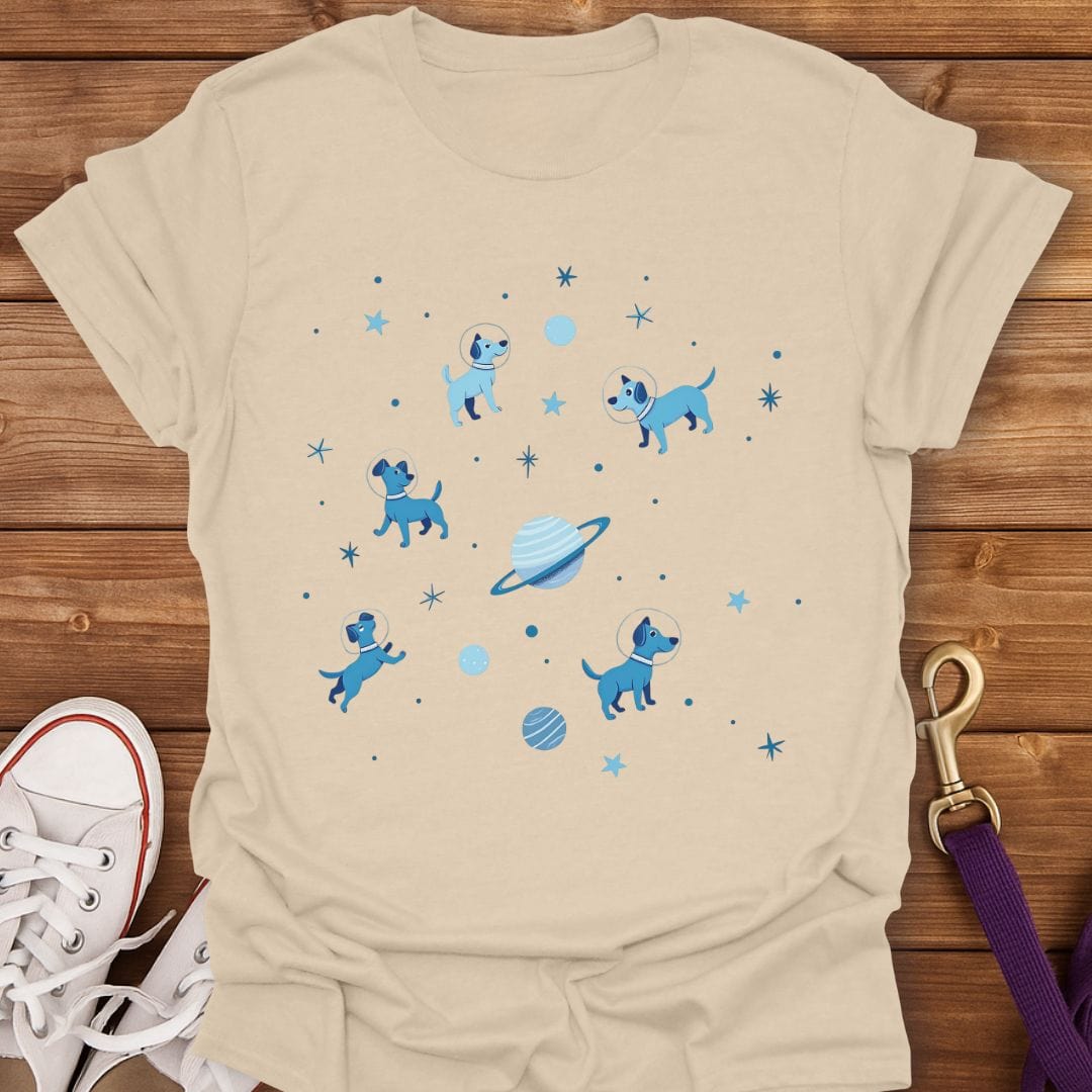 Astropup Galaxy T-Shirt Sand / S