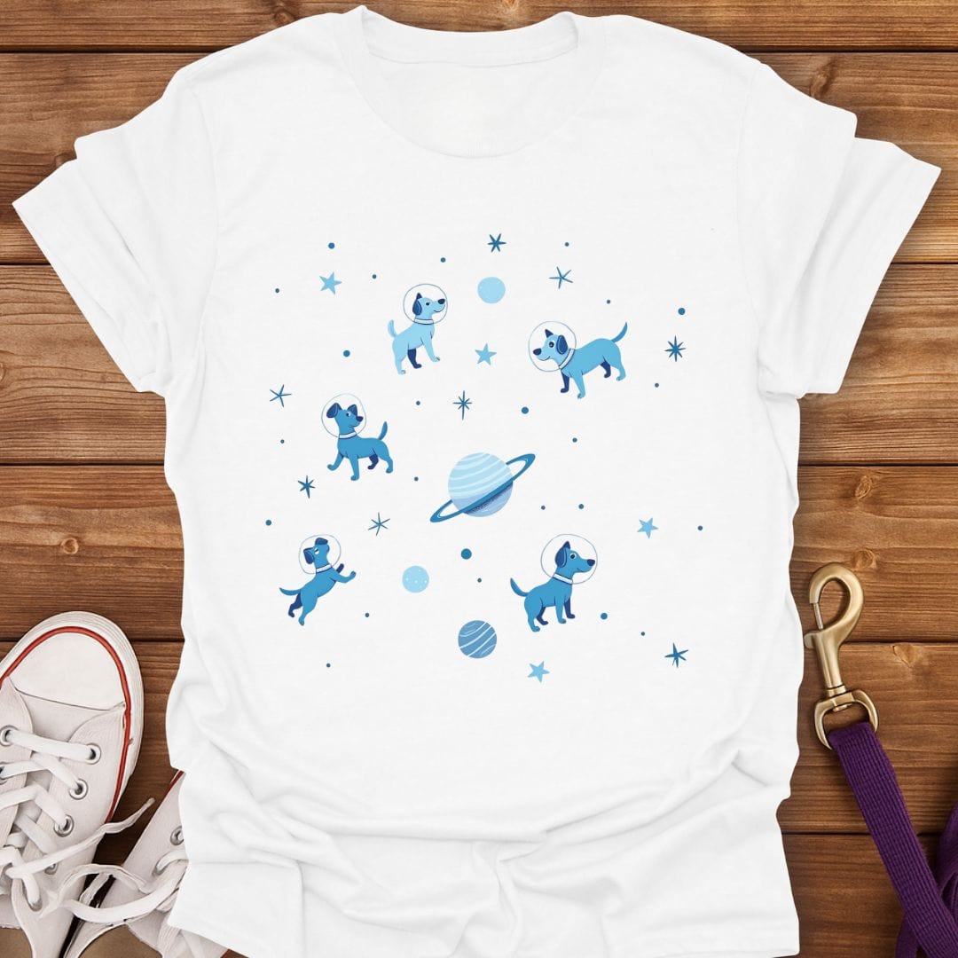 Astropup Galaxy T-Shirt White / S