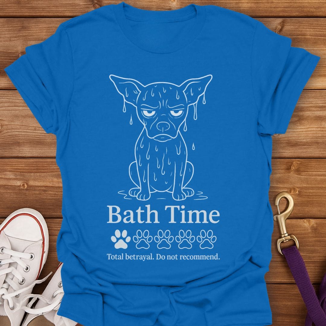 Bath Time Betrayal T-Shirt Royal / S