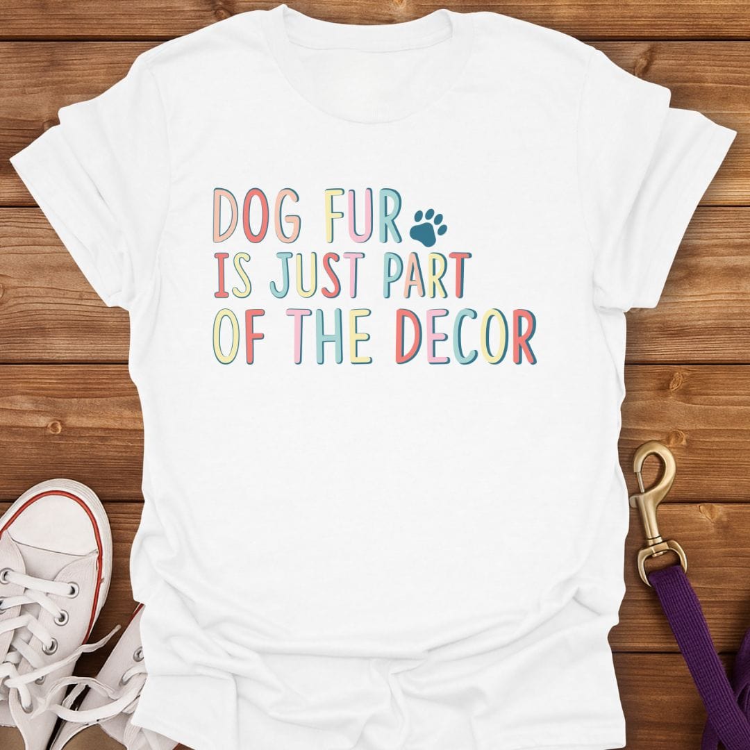 Dog Fur Home Decor T-Shirt White / S