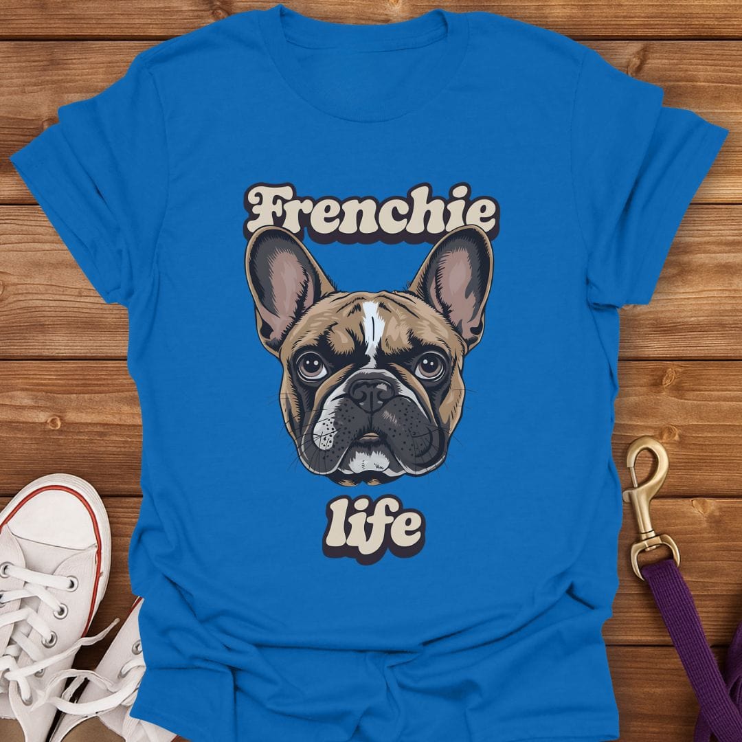 Frenchie Life T-Shirt Royal / S