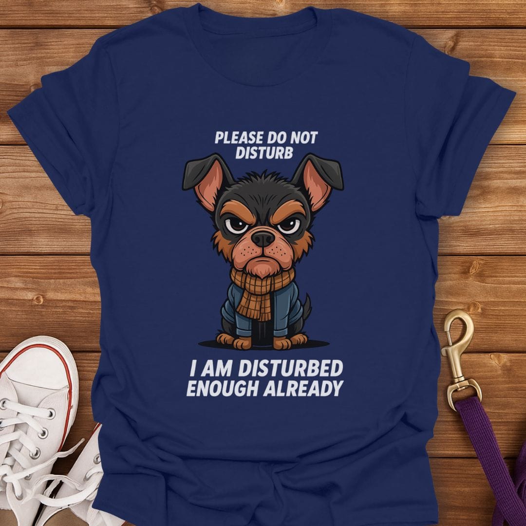Grumpy Miniature Pinscher T-Shirt Navy / S