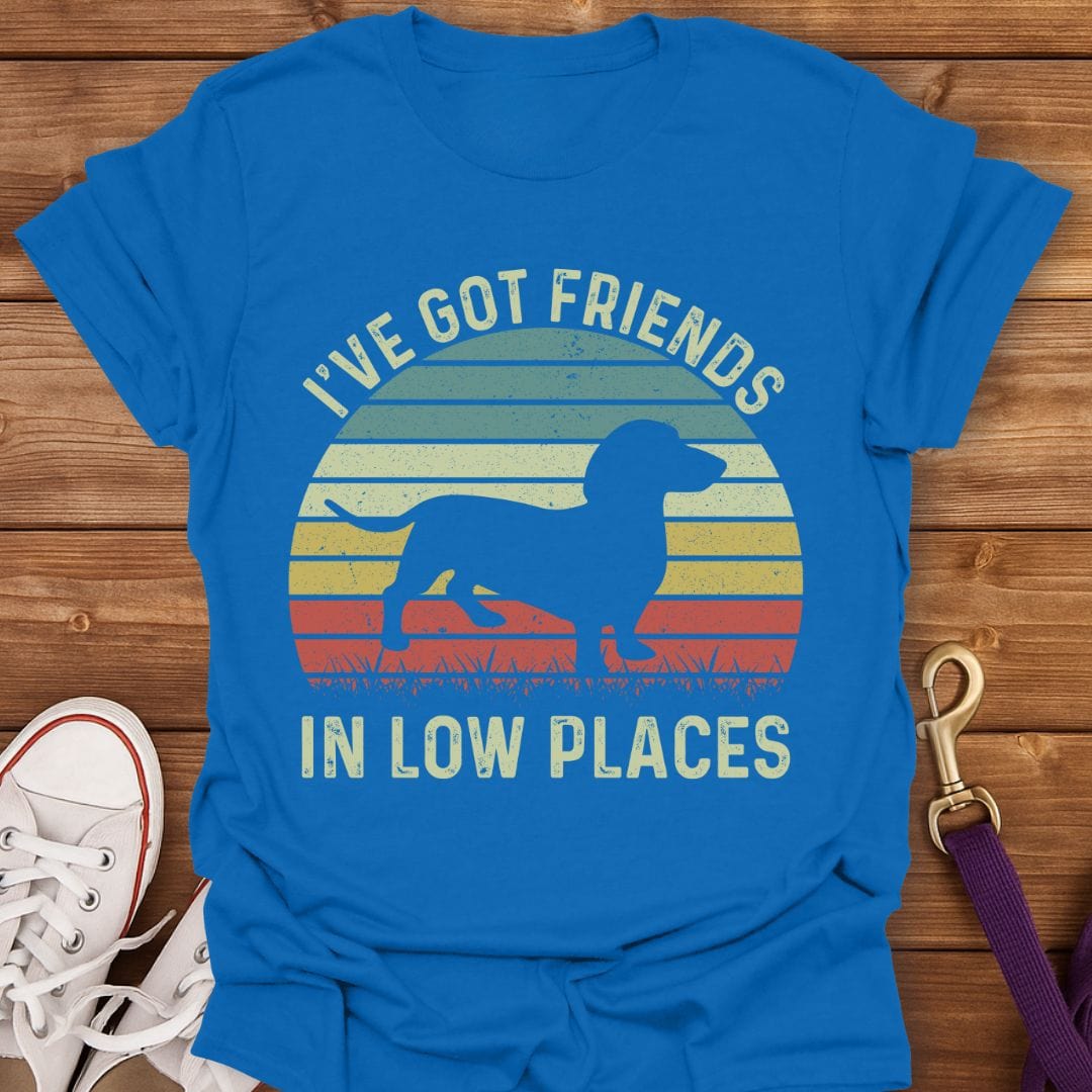 Low Places, Long Buddies T-Shirt Royal / S