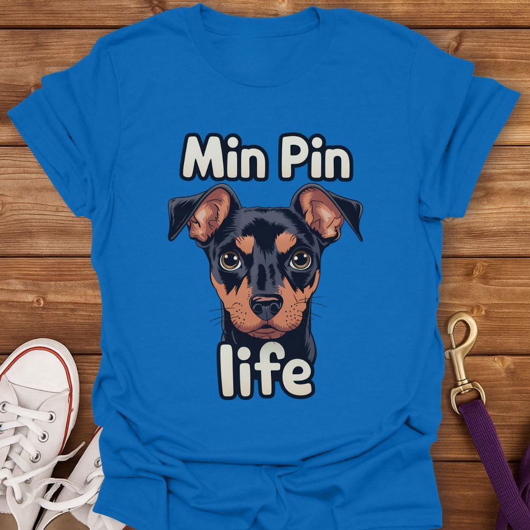 Min Pin Life T-Shirt Royal / S