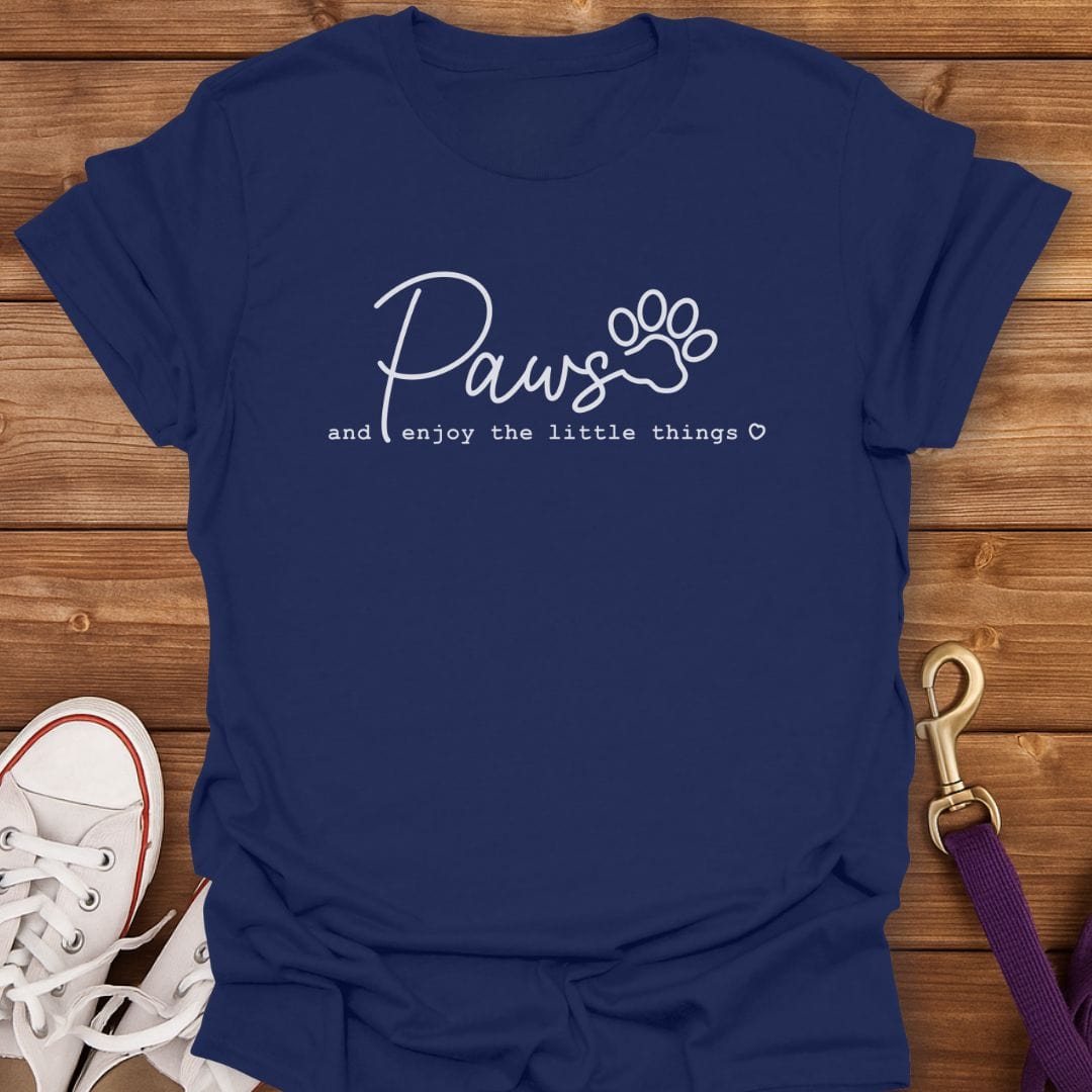 Paws and Reflect T-Shirt Navy / S