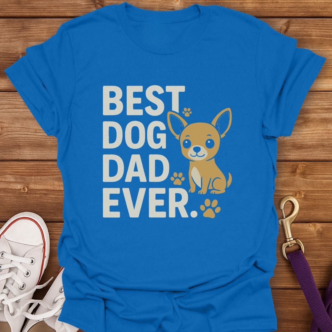Proud Dog Dad T-Shirt Royal / S