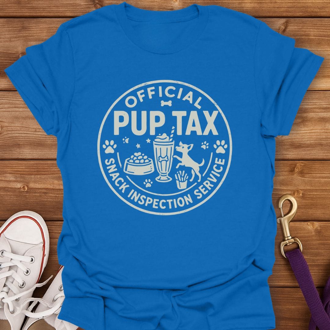 Pup Tax Inspector T-Shirt Royal / S