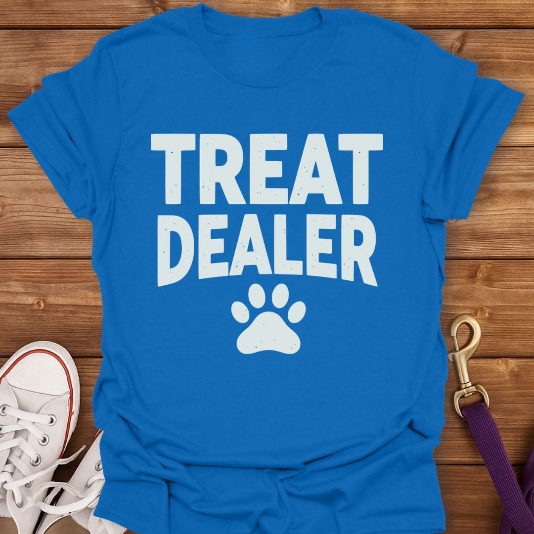 Treat Dealer Pawprint T-Shirt Royal / S