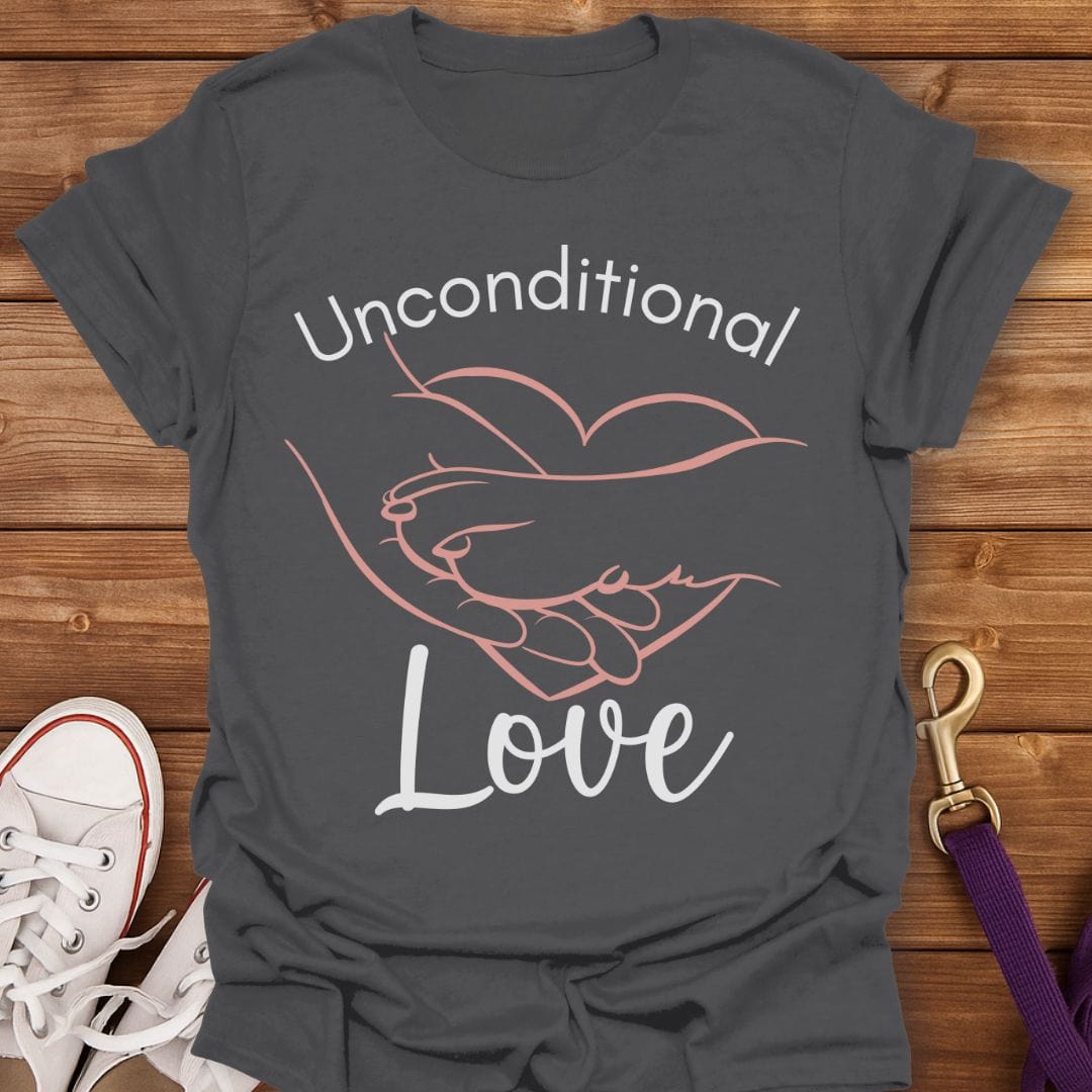 Unconditional Love T-Shirt Charcoal / S