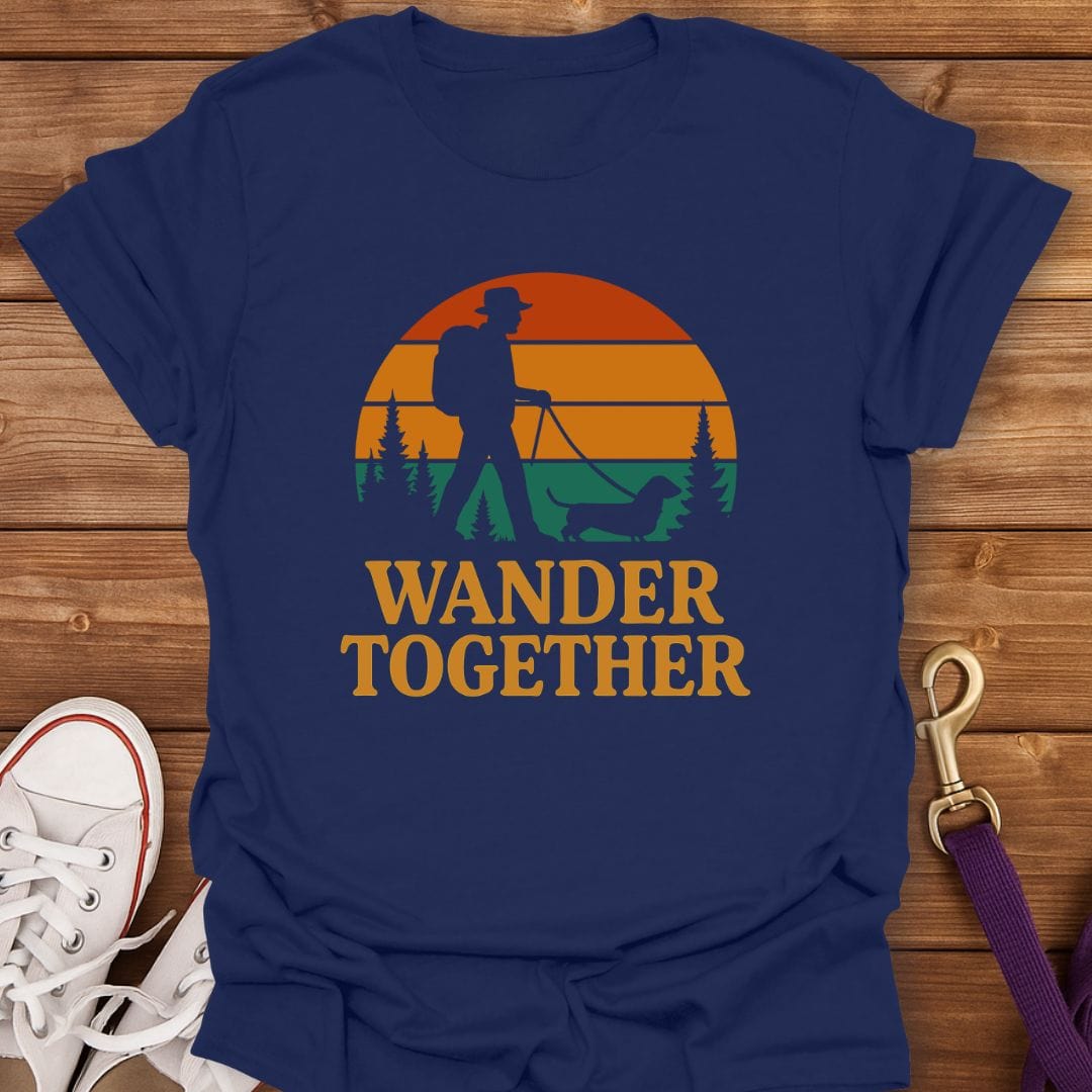 Wander With My Wiener T-Shirt Navy / S