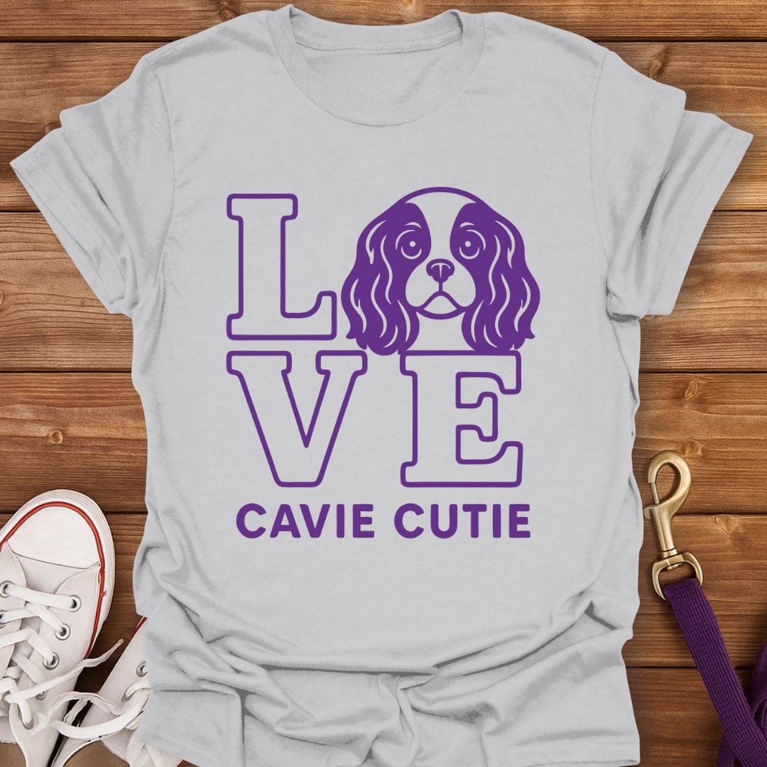 Cavie Cutie Love T-Shirt Ice Grey / S