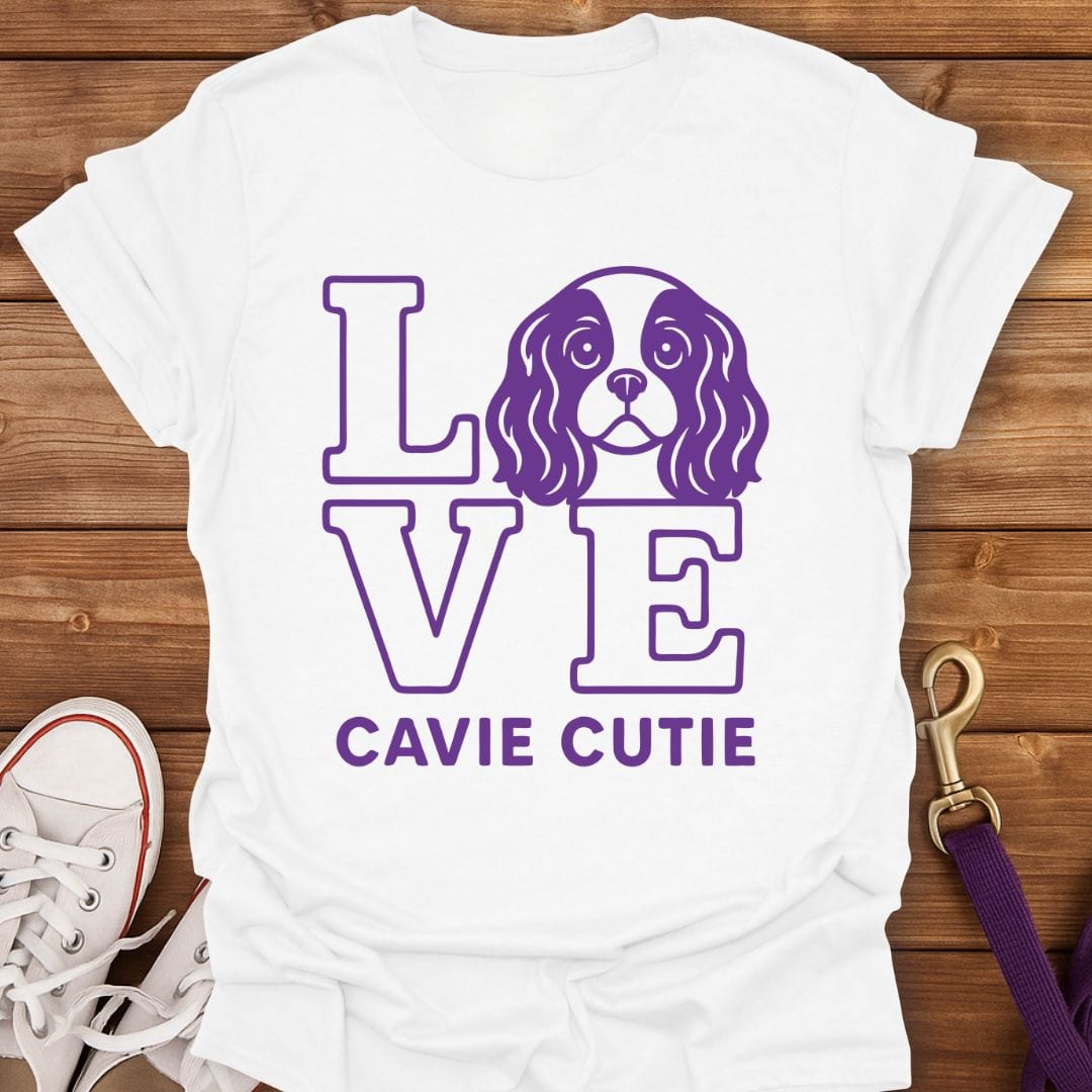 Cavie Cutie Love T-Shirt White / S