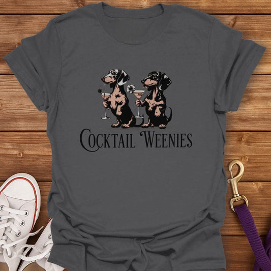 Cocktail Weenies T-Shirt Charcoal / S