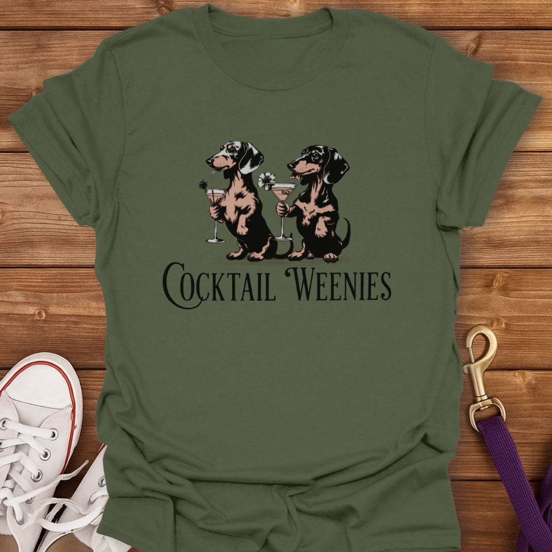 Cocktail Weenies T-Shirt Military Green / S