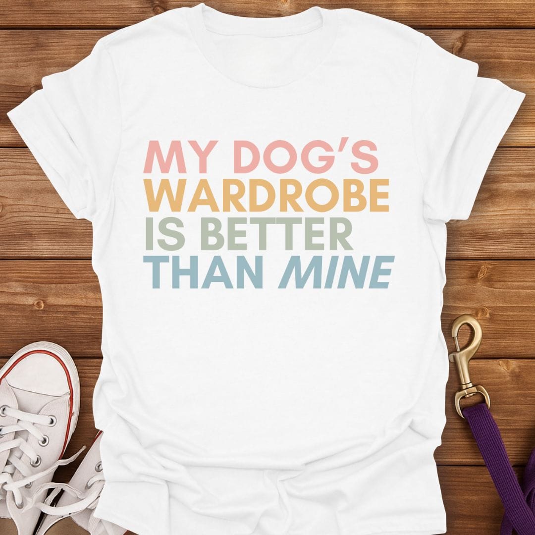 Dog Fashion Icon T-Shirt White / S