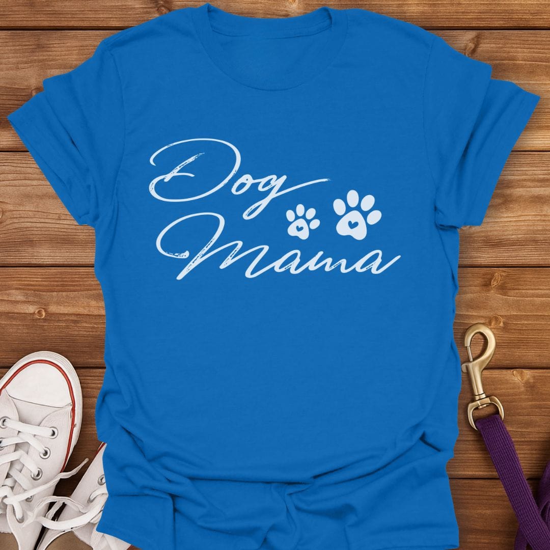 Elegant Dog Mama T-Shirt Royal / S