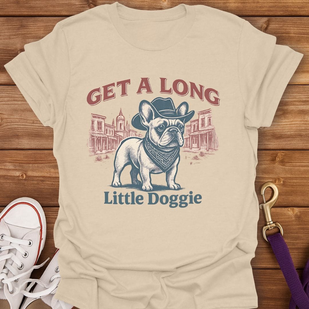 Get Along Little Doggie T-Shirt Sand / S