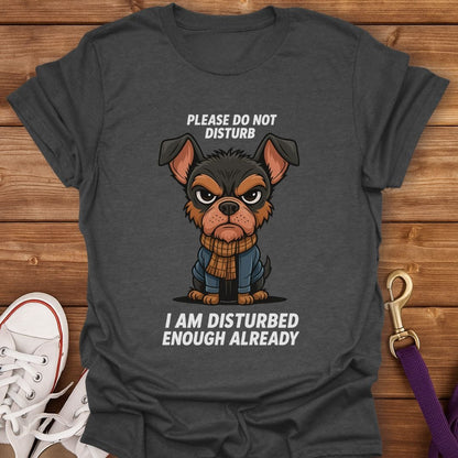 Grumpy Miniature Pinscher T-Shirt Charcoal / S