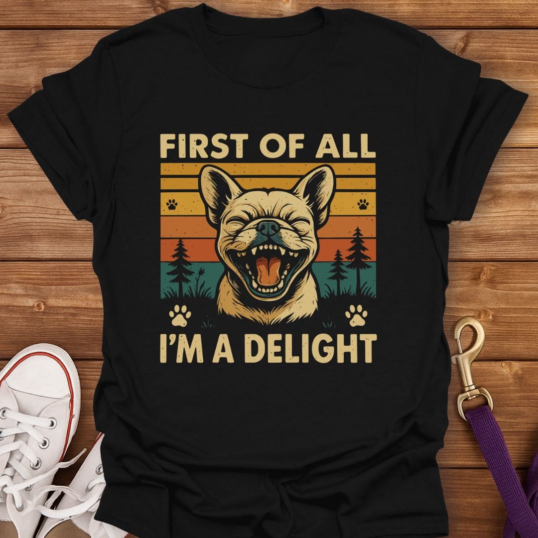 I’m a Delight Dog T-Shirt Black / S