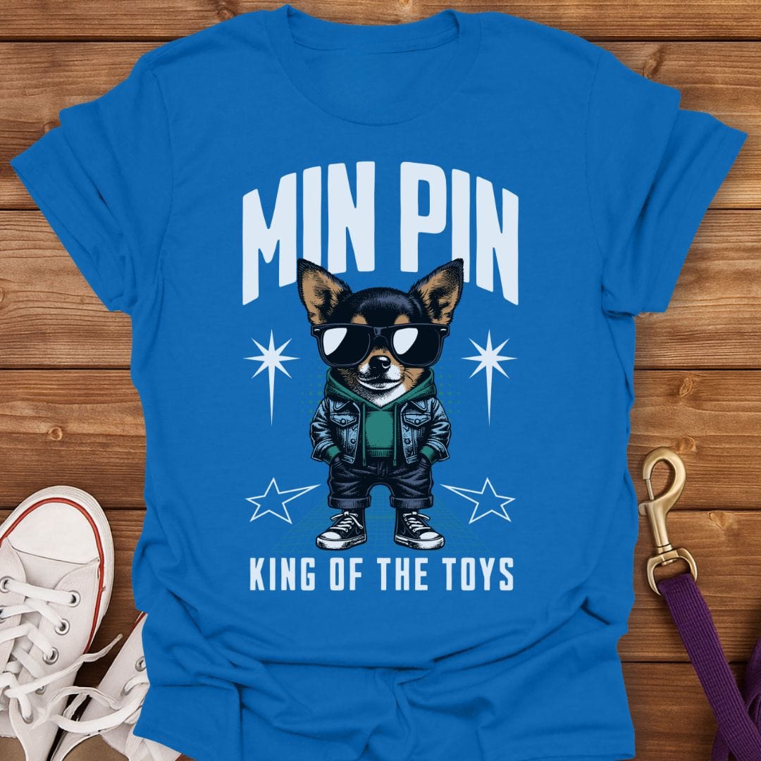 Min Pin King of the Toys T-Shirt Royal / S