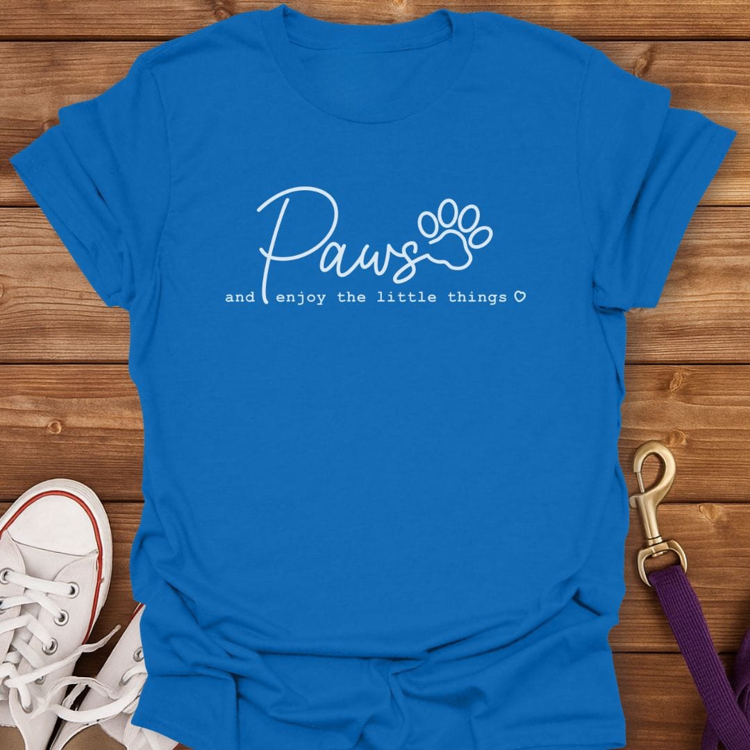 Paws and Reflect T-Shirt Royal / S