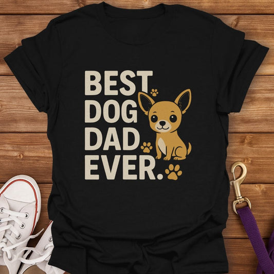Proud Dog Dad T-Shirt Black / S