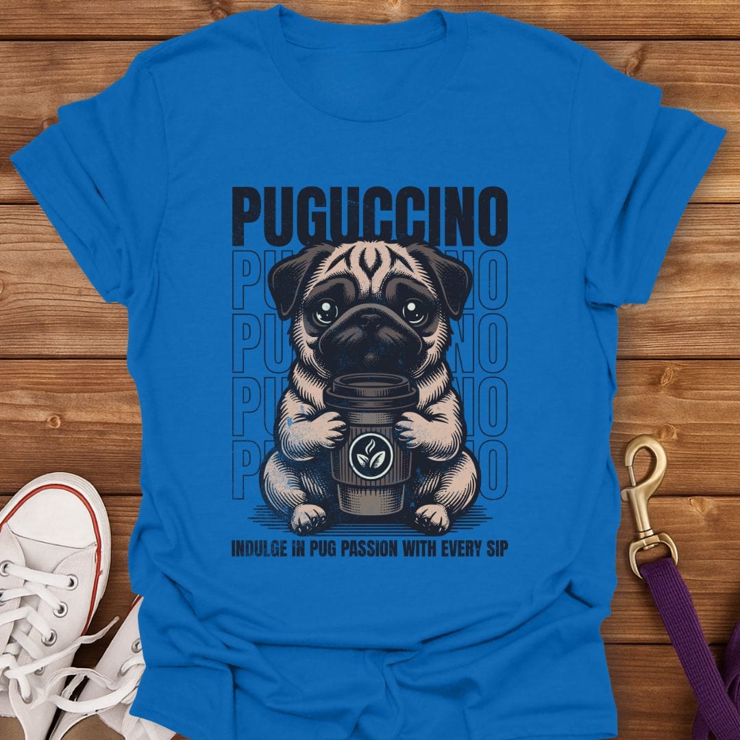 Puguccino Vibes T-Shirt Royal / S