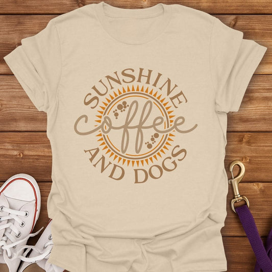 Sunshine Coffee Dogs T-Shirt Sand / S