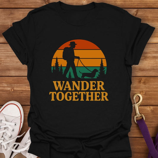 Wander With My Wiener T-Shirt Black / S